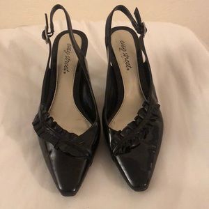 Casy Street black high heels, very nice look. Size 8.5
